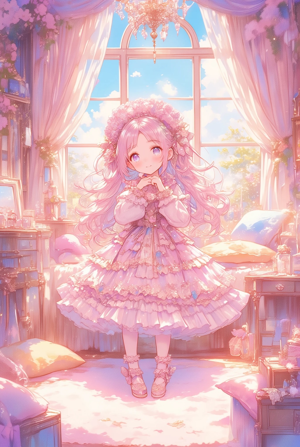 お金持ちのフリフリちゃん