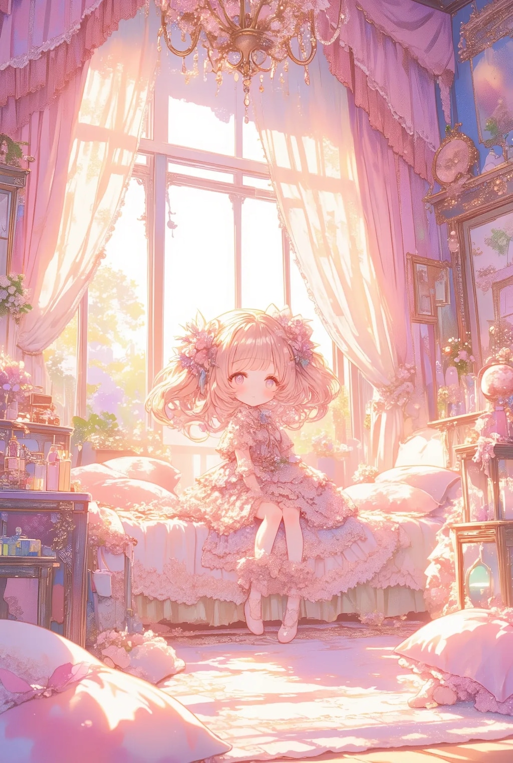 お金持ちのフリフリちゃん