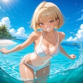 日焼け跡とビキニ 3枚目