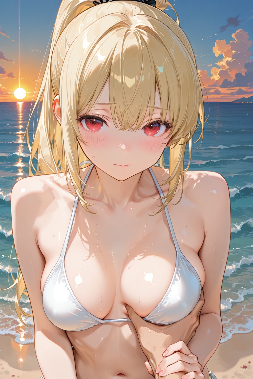 ドキドキしてるよ
