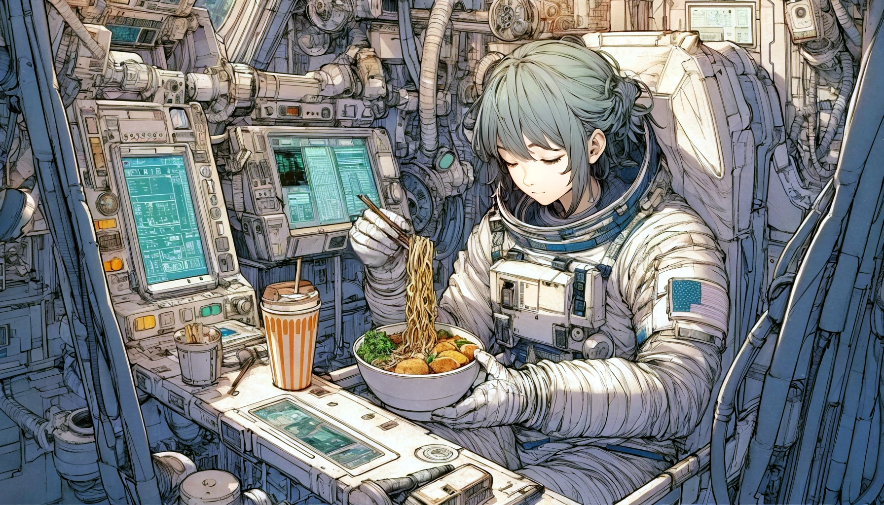 宇宙食