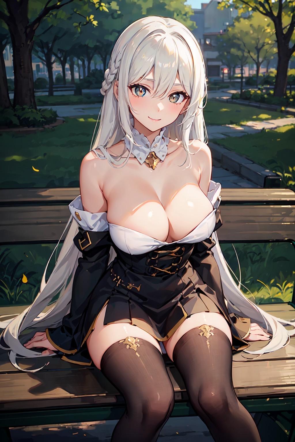 公園の女神様