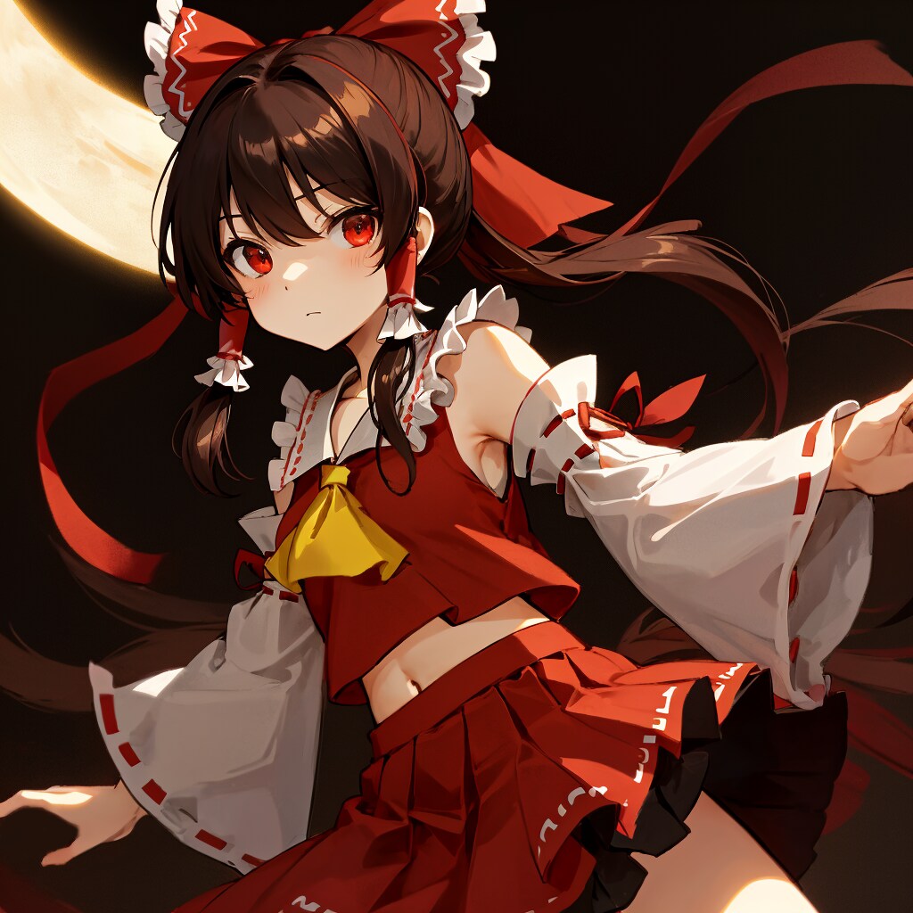 東方の博麗霊夢ちゃん