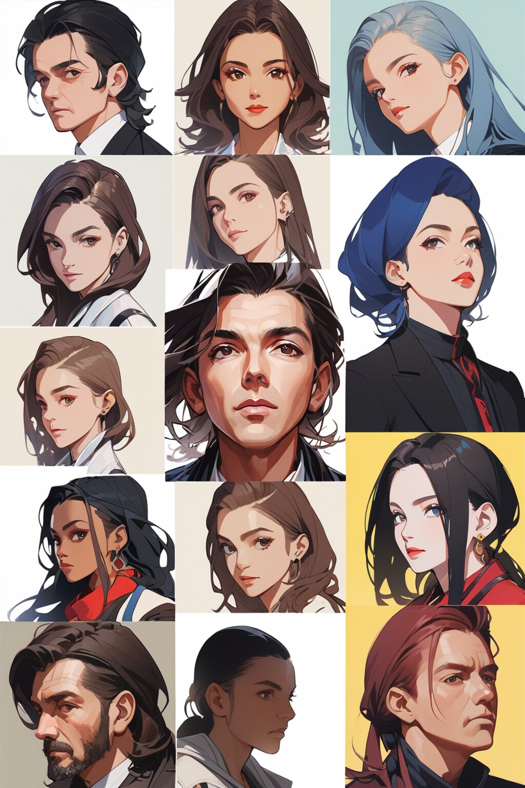 世界大音楽家肖像画集