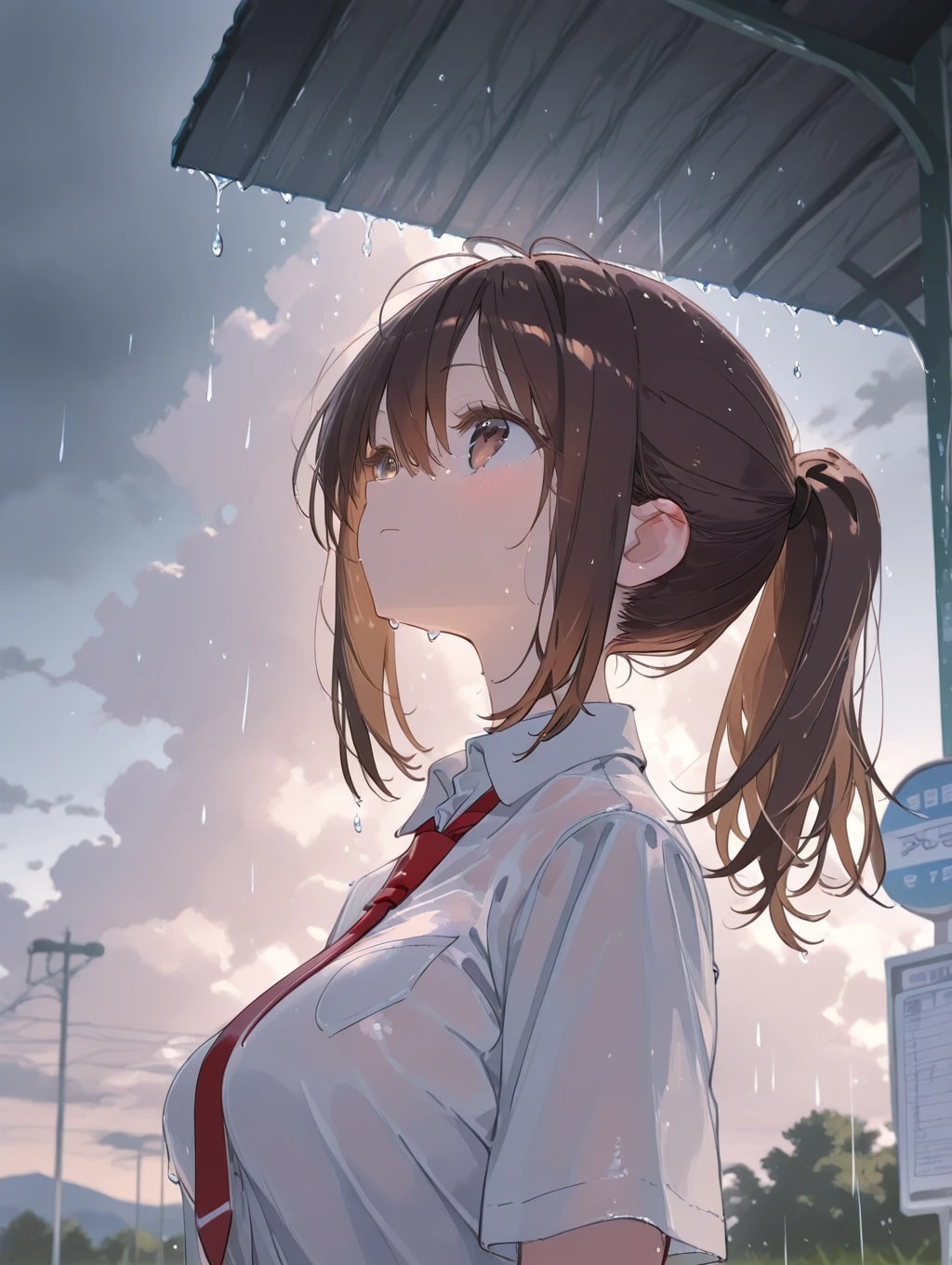雨宿り
