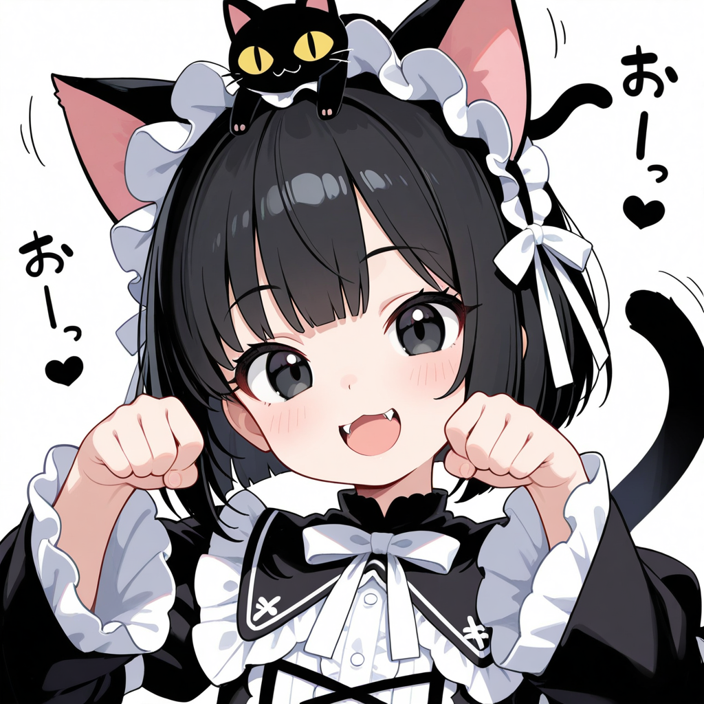 今日は白黒猫さんの日