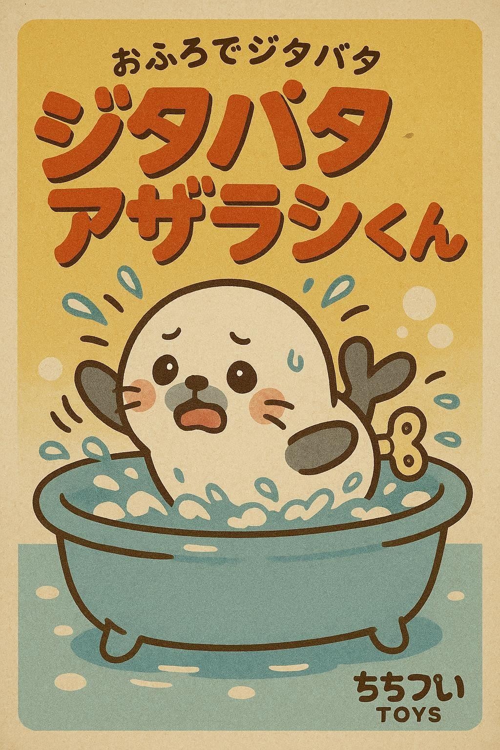 お風呂でじたばた！