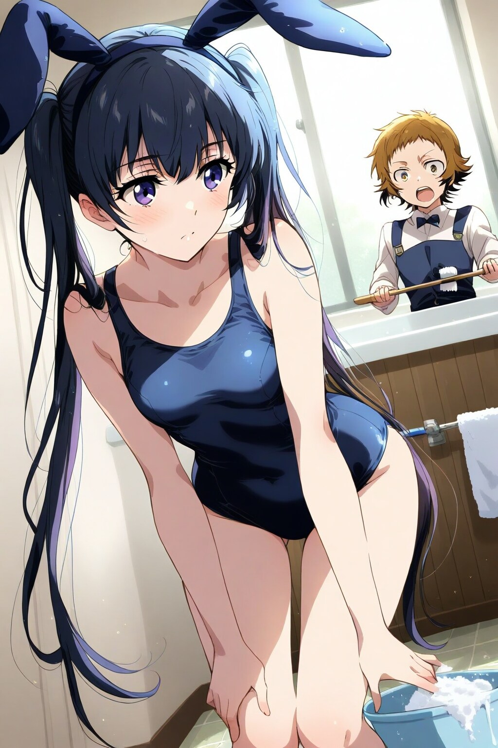 スク水鏡花
