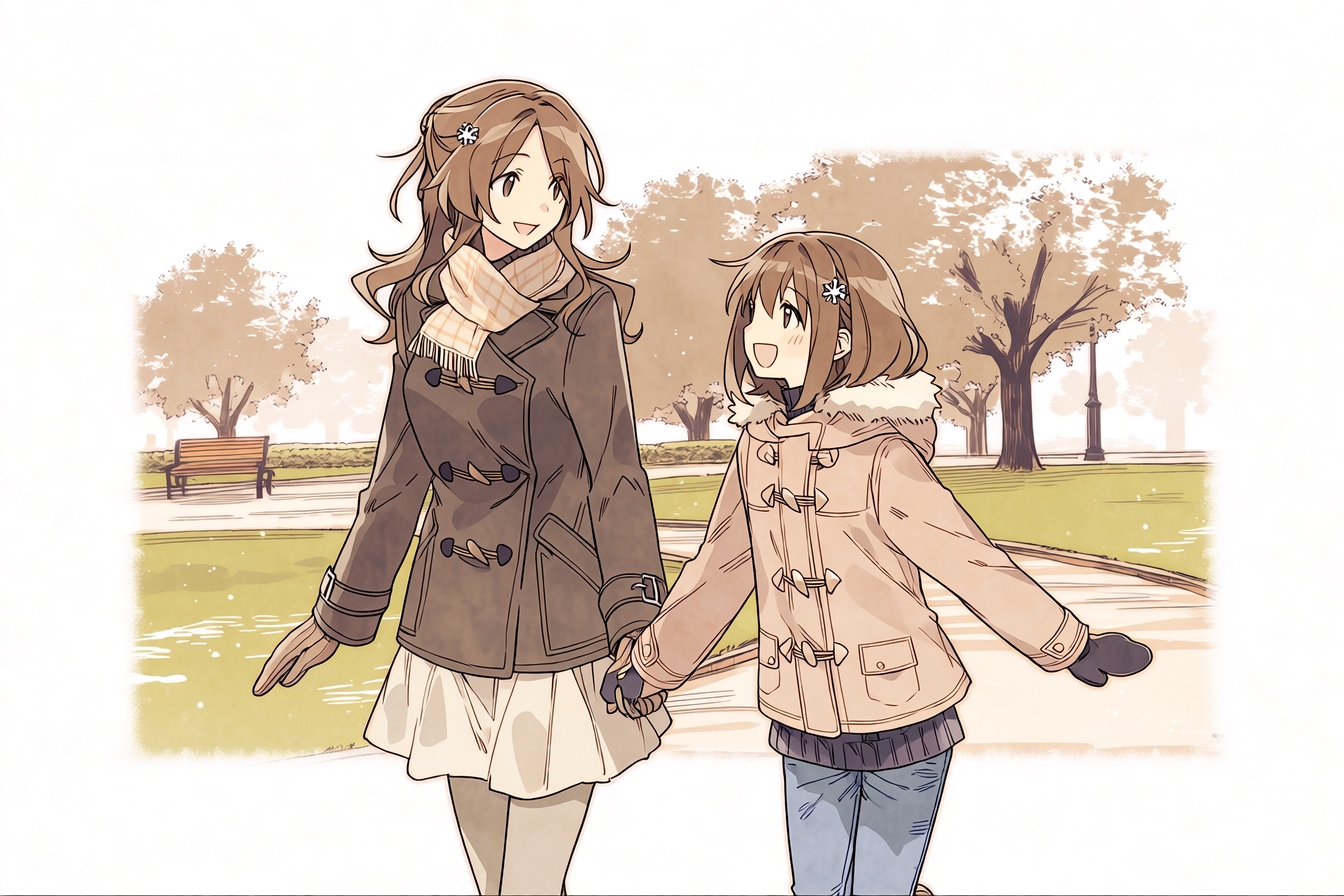 母と娘231 | の人気AIイラスト・グラビア