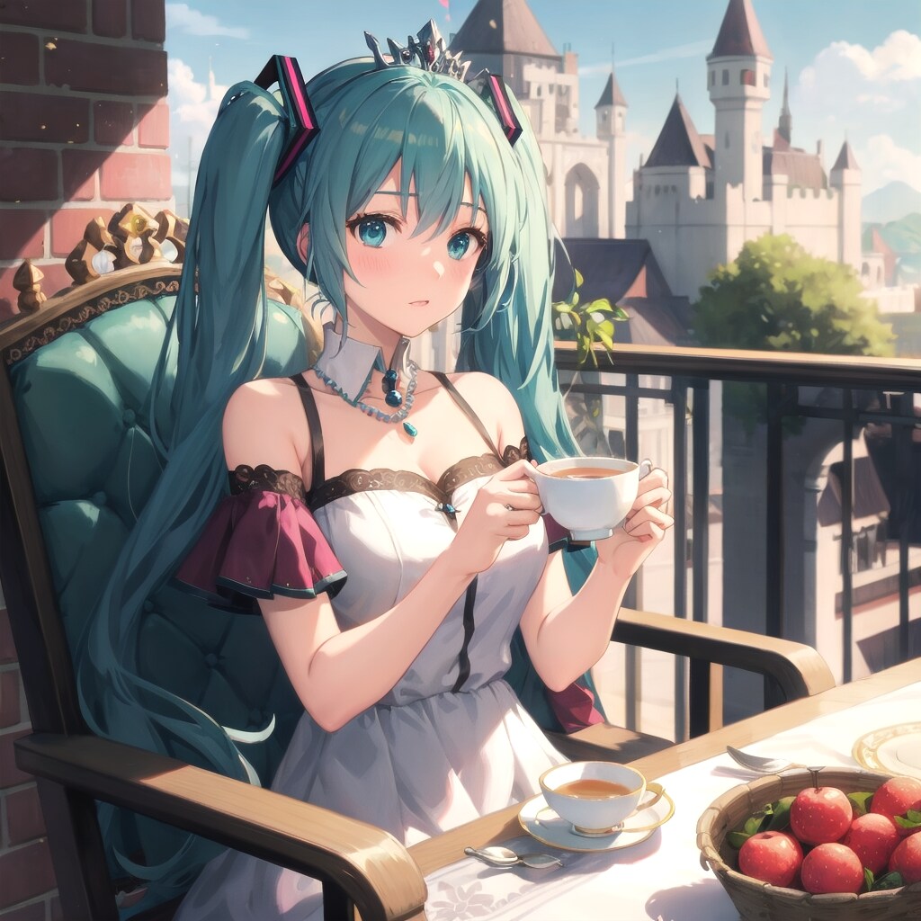 ミク姫ティータイム