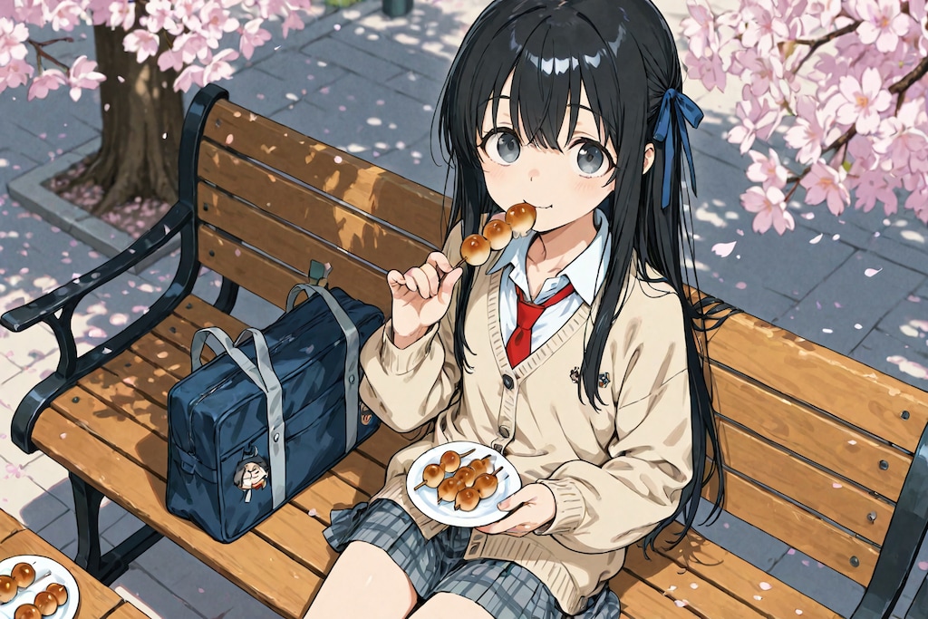 花も団子も大事だよ！