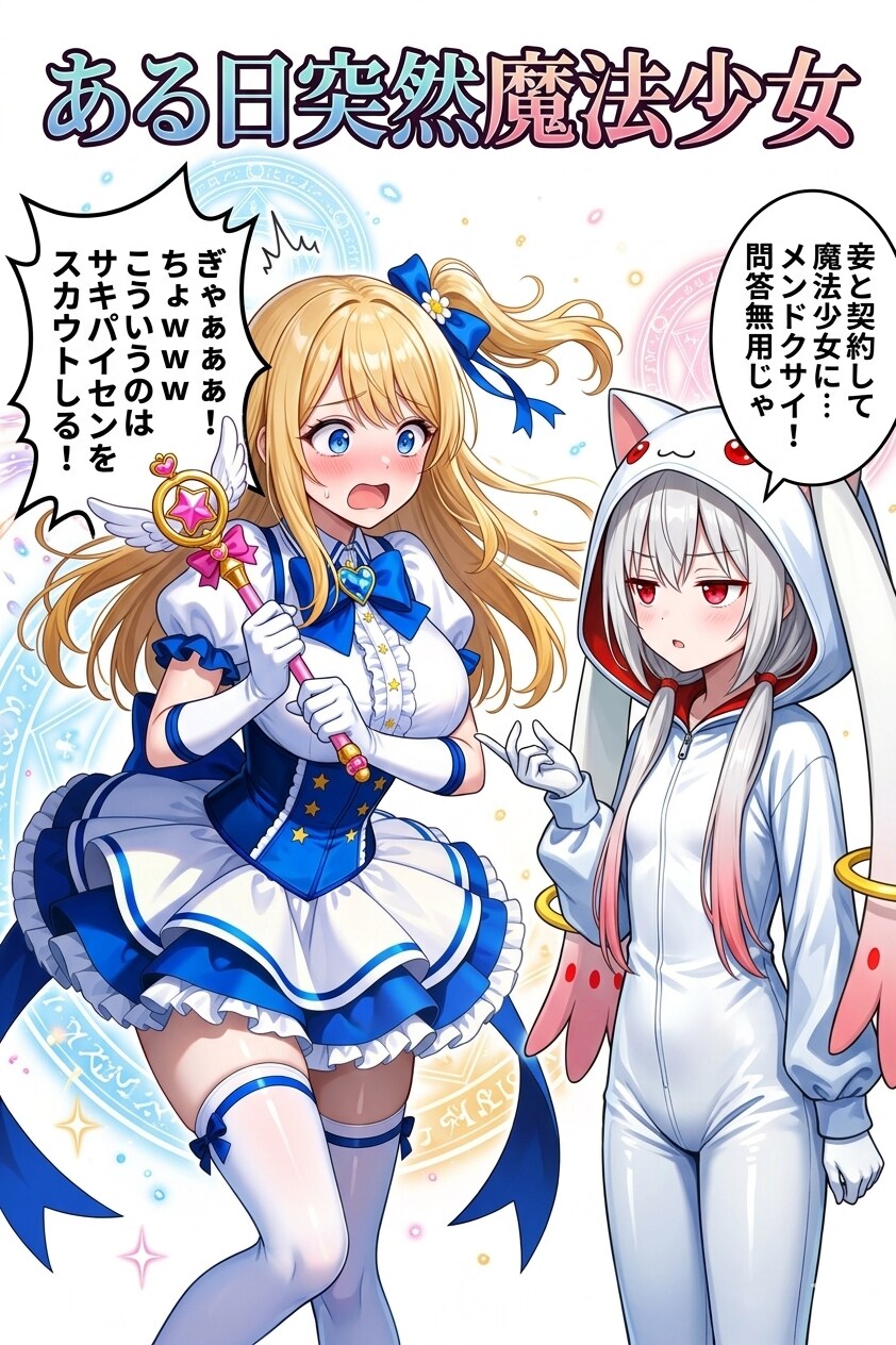 ある日突然魔法少女