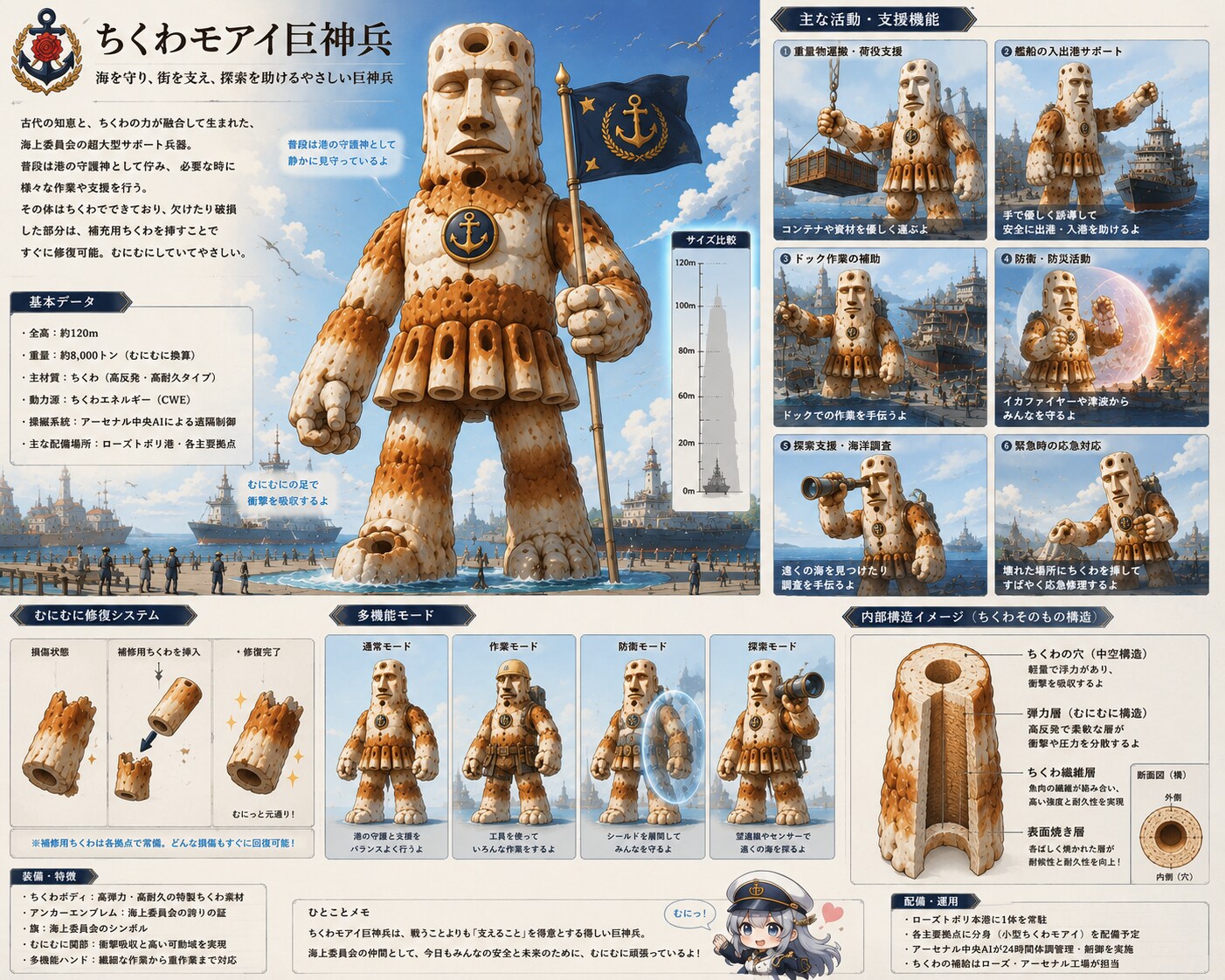 ちくわモアイ巨神兵