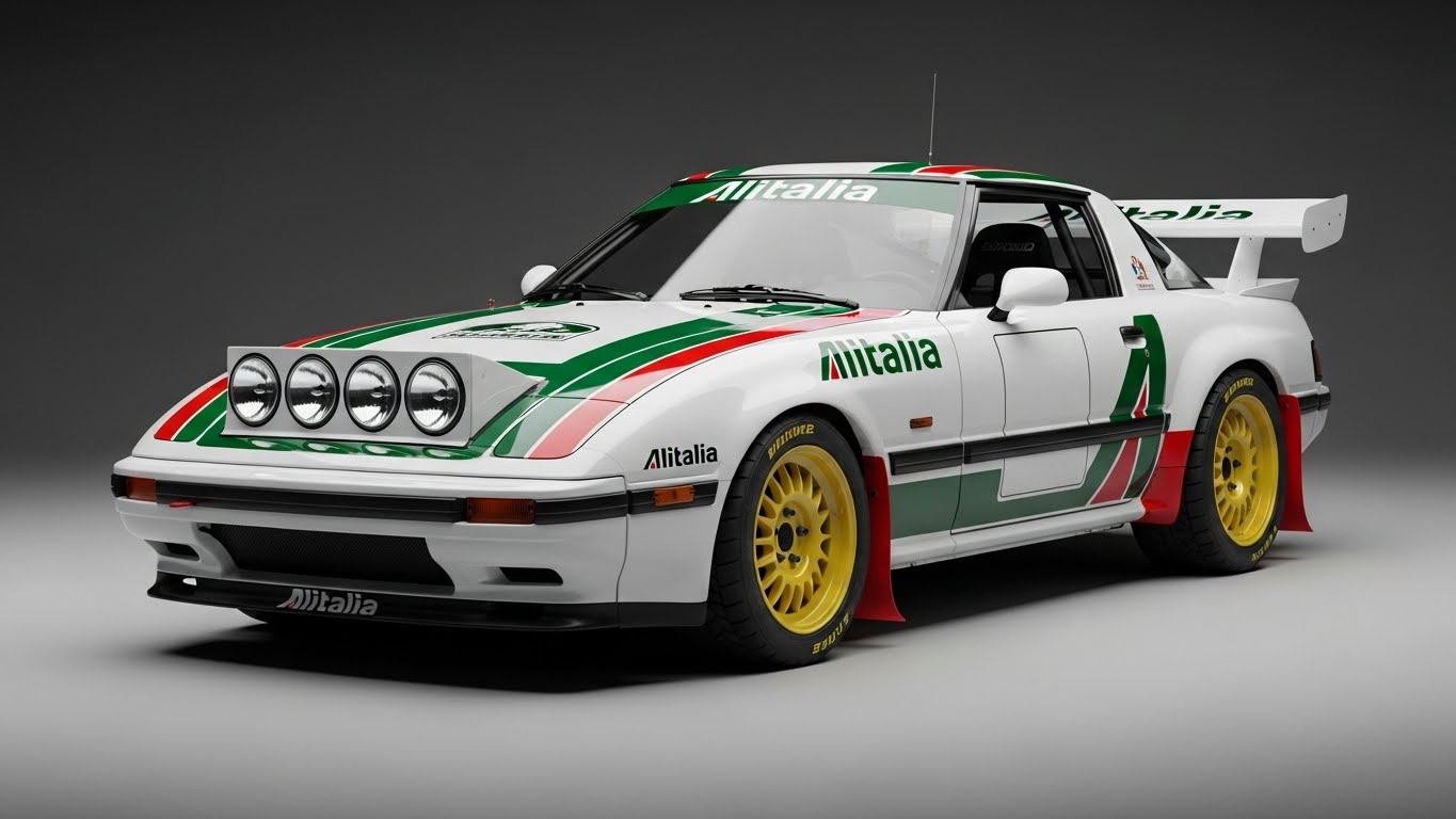 アリタリアRX-7グループB | の人気AIイラスト・グラビア