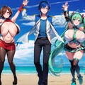 miku rin len luka haku meiko kaito Coupling 3枚目