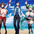 miku rin len luka haku meiko kaito Coupling 2枚目
