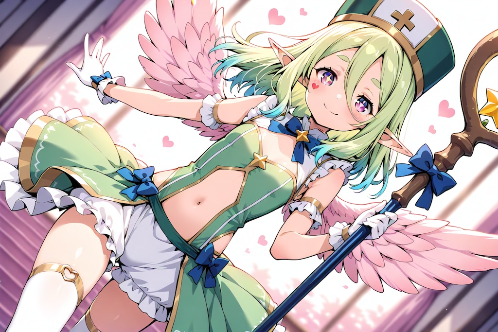 エルフの女の子