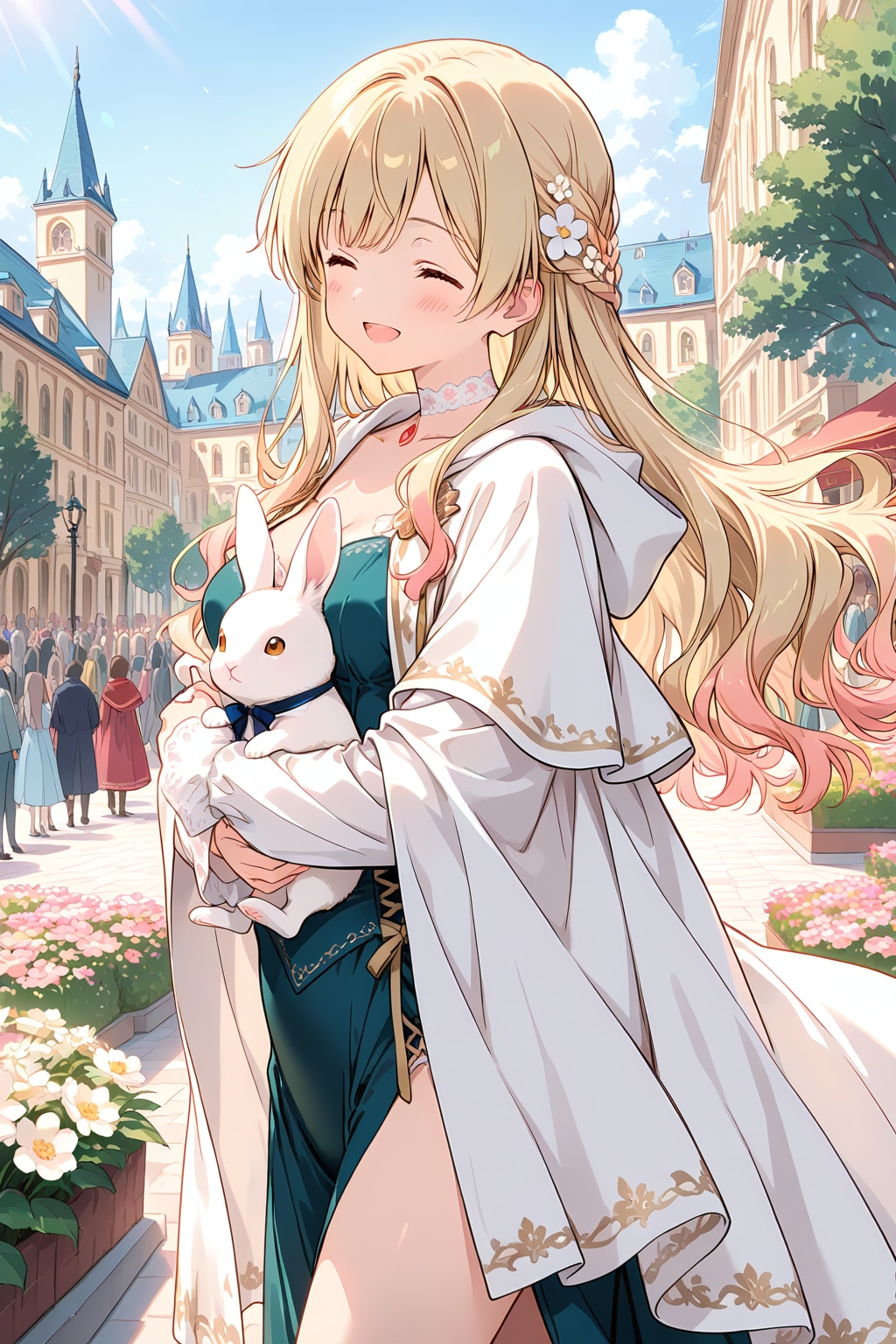 うさちゃんとお出かけ