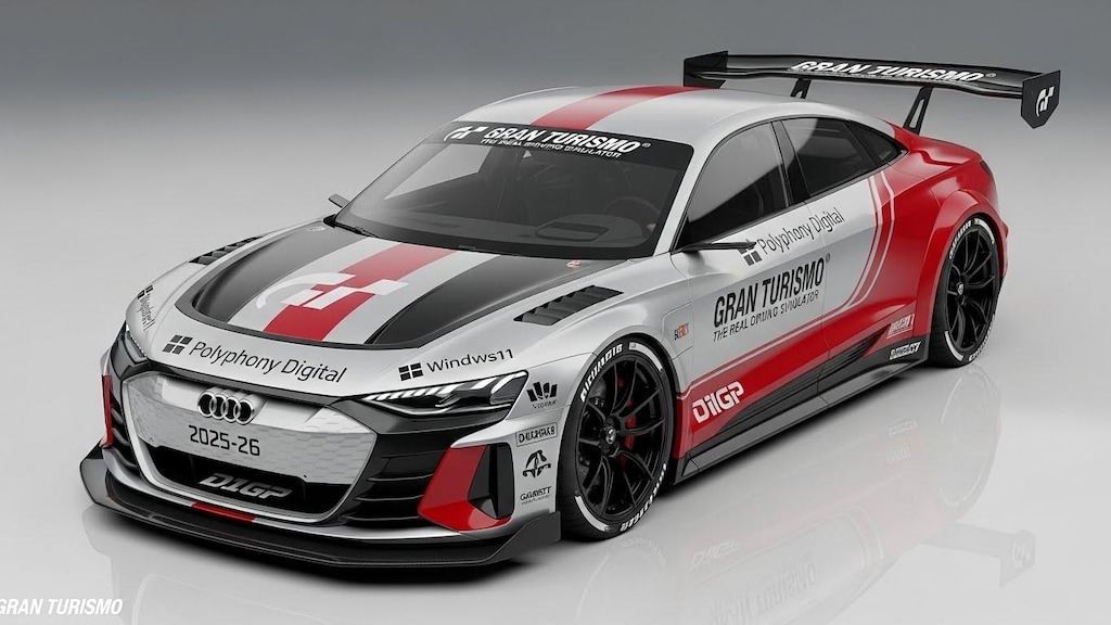 グランツーリスモアウディビジョングランツーリスモプレゼントカー