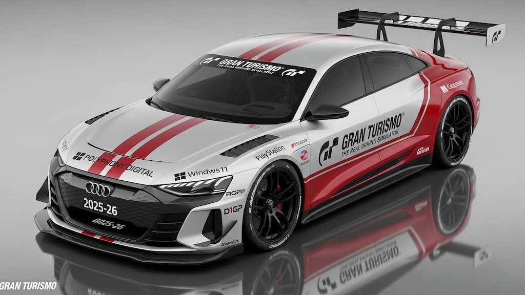 グランツーリスモアウディビジョングランツーリスモプレゼントカー