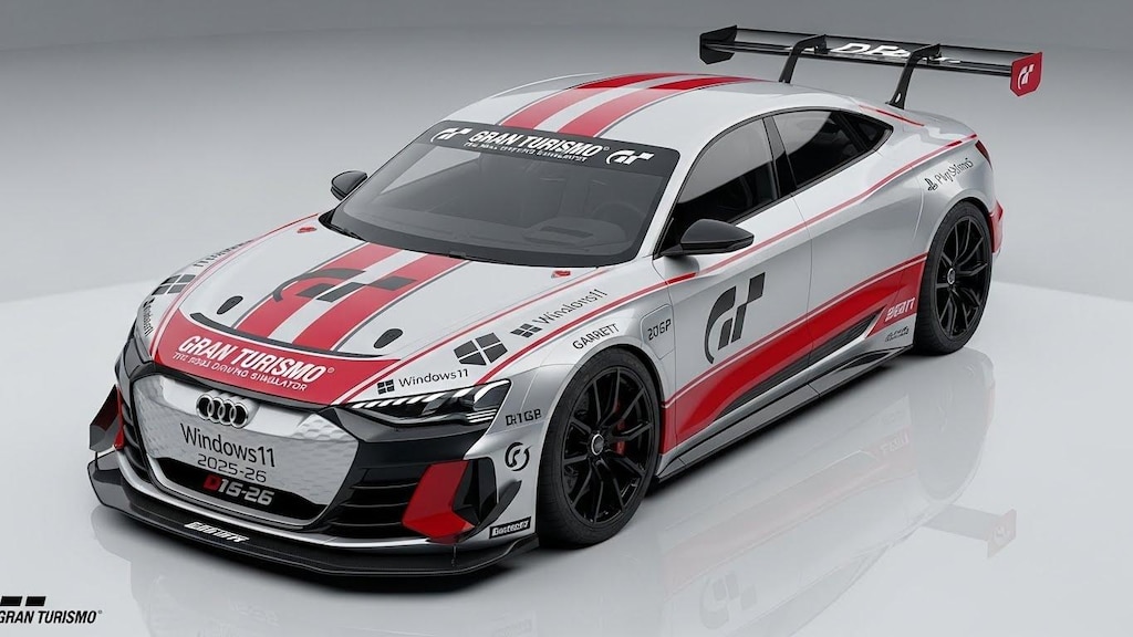 グランツーリスモアウディビジョングランツーリスモプレゼントカー