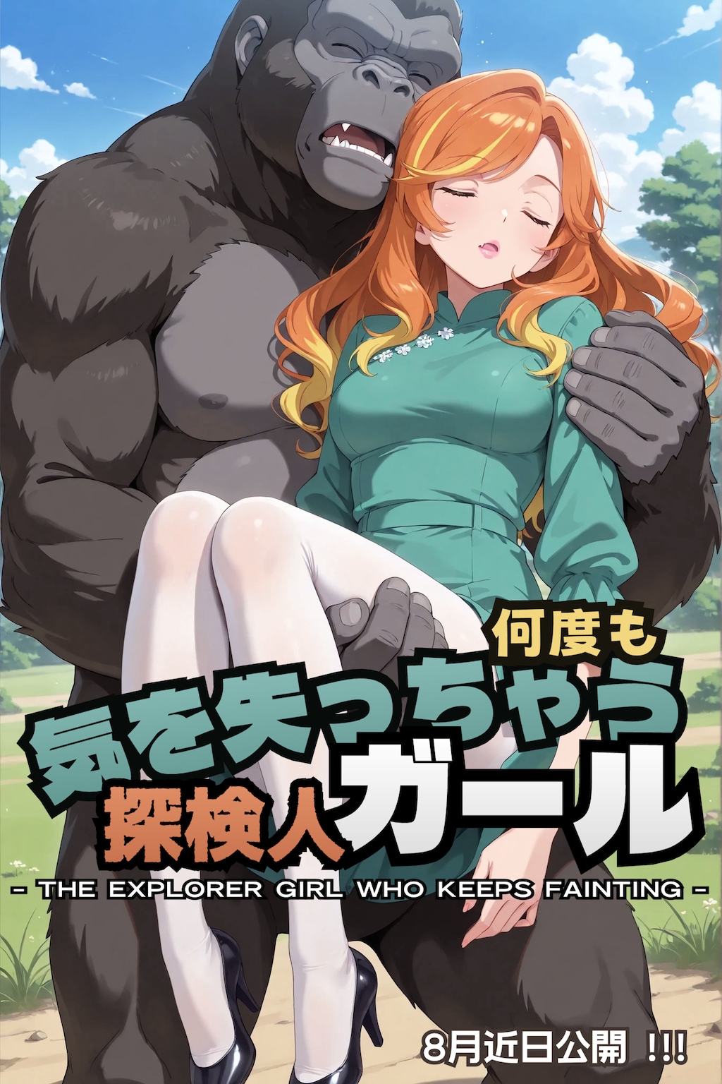 映画ポスター： 何度も気を失っちゃう探検人ガール