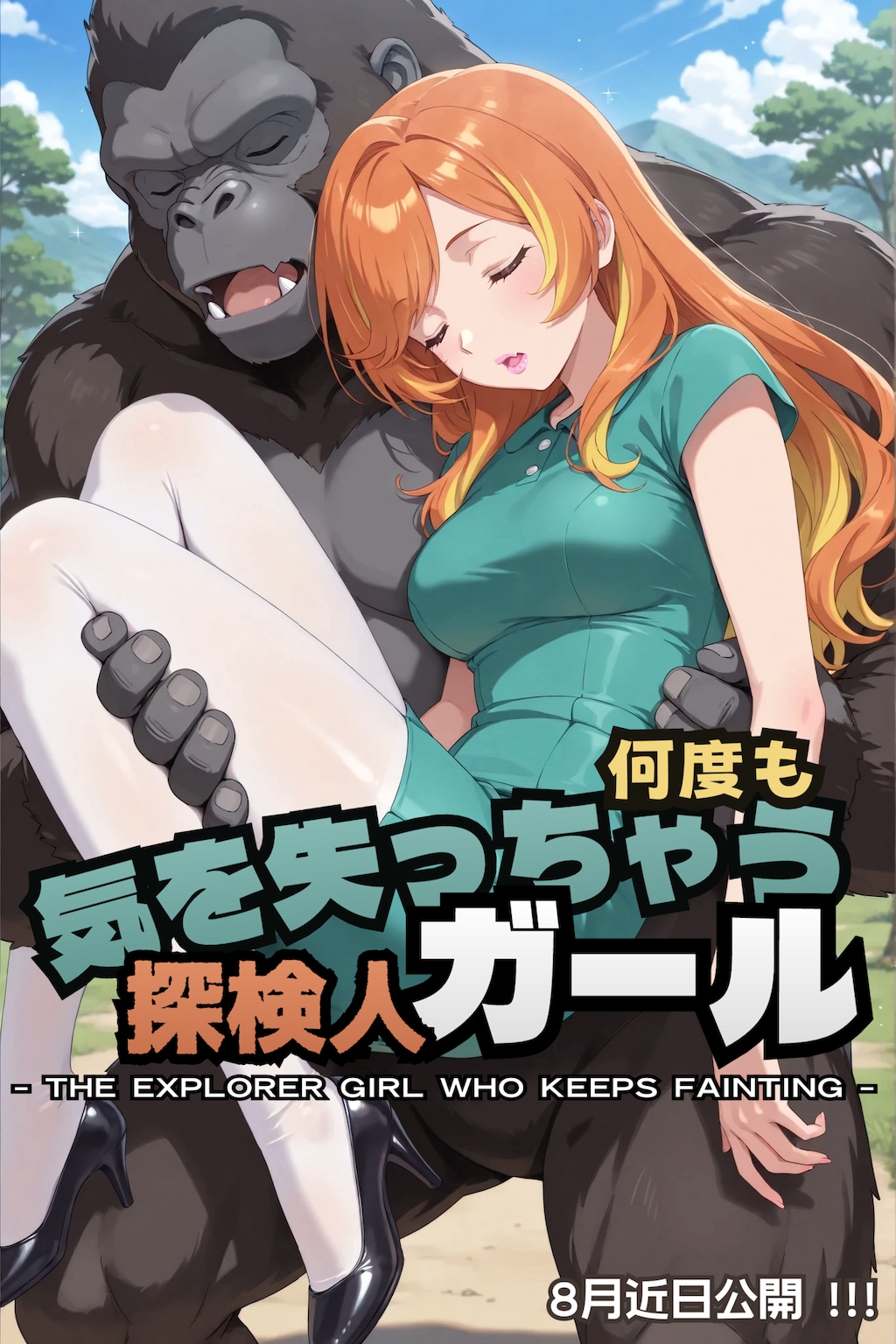 映画ポスター： 何度も気を失っちゃう探検人ガール