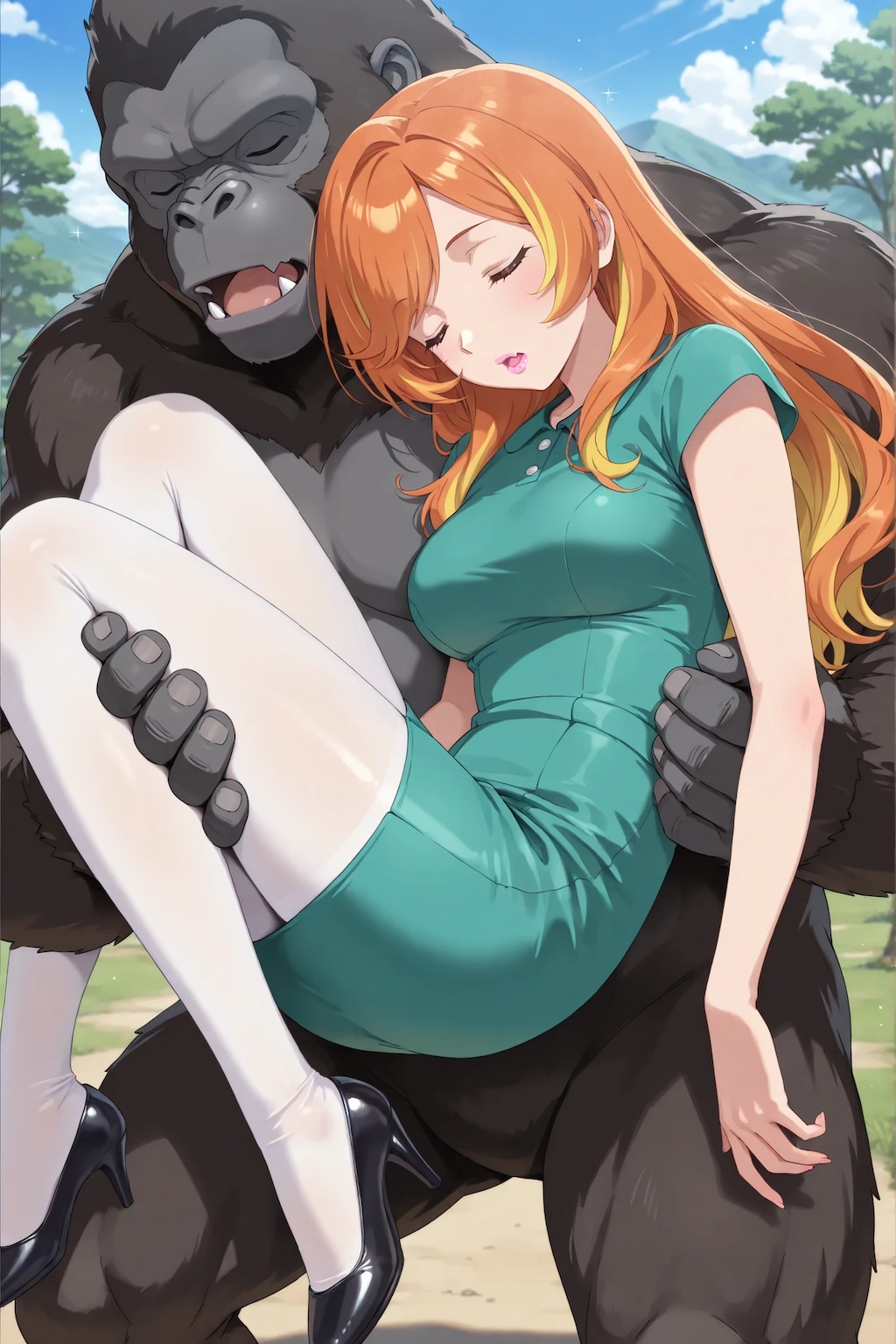 映画ポスター： 何度も気を失っちゃう探検人ガール