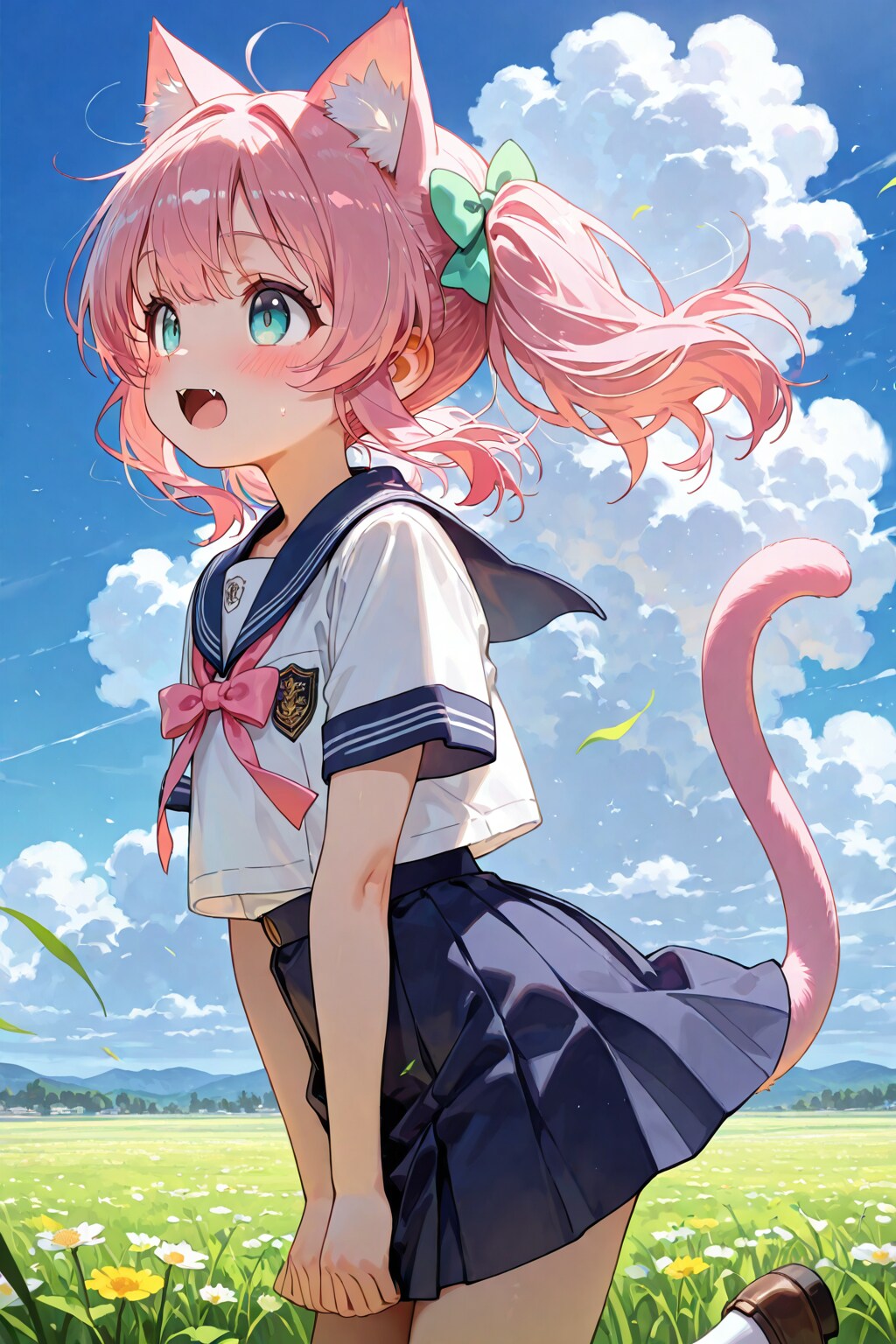 今日の猫耳ピンクちゃん