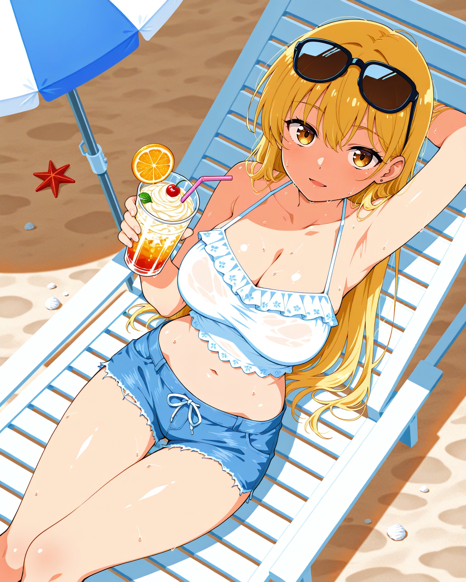ビーチで泳がず楽しむ