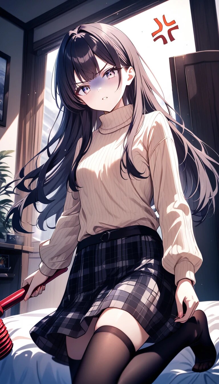 『ねえ、お兄ちゃん？　タチアナから『兄がお酒飲んでキスしてきた』って聞いたんだけど？（殺』カイリ（妹ちゃん） | の人気AIイラスト・グラビア