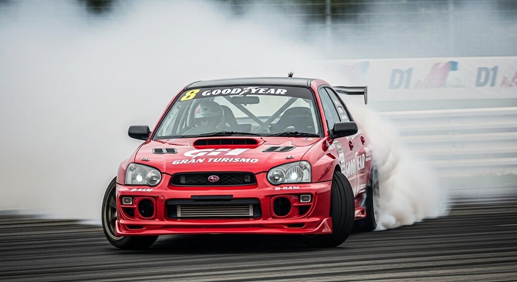 インプレッサGDBのドリ車