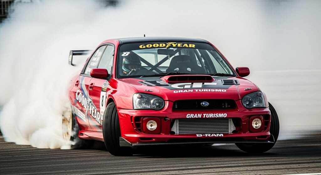 インプレッサGDBのドリ車