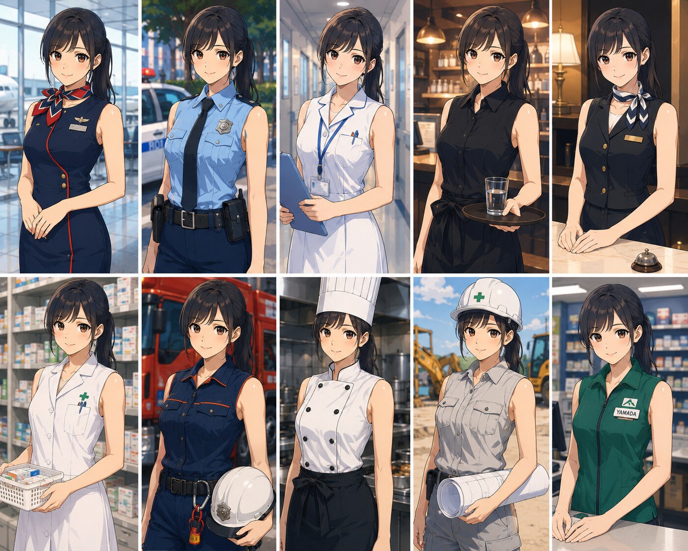 スリーブレス学園OG詰め合わせ