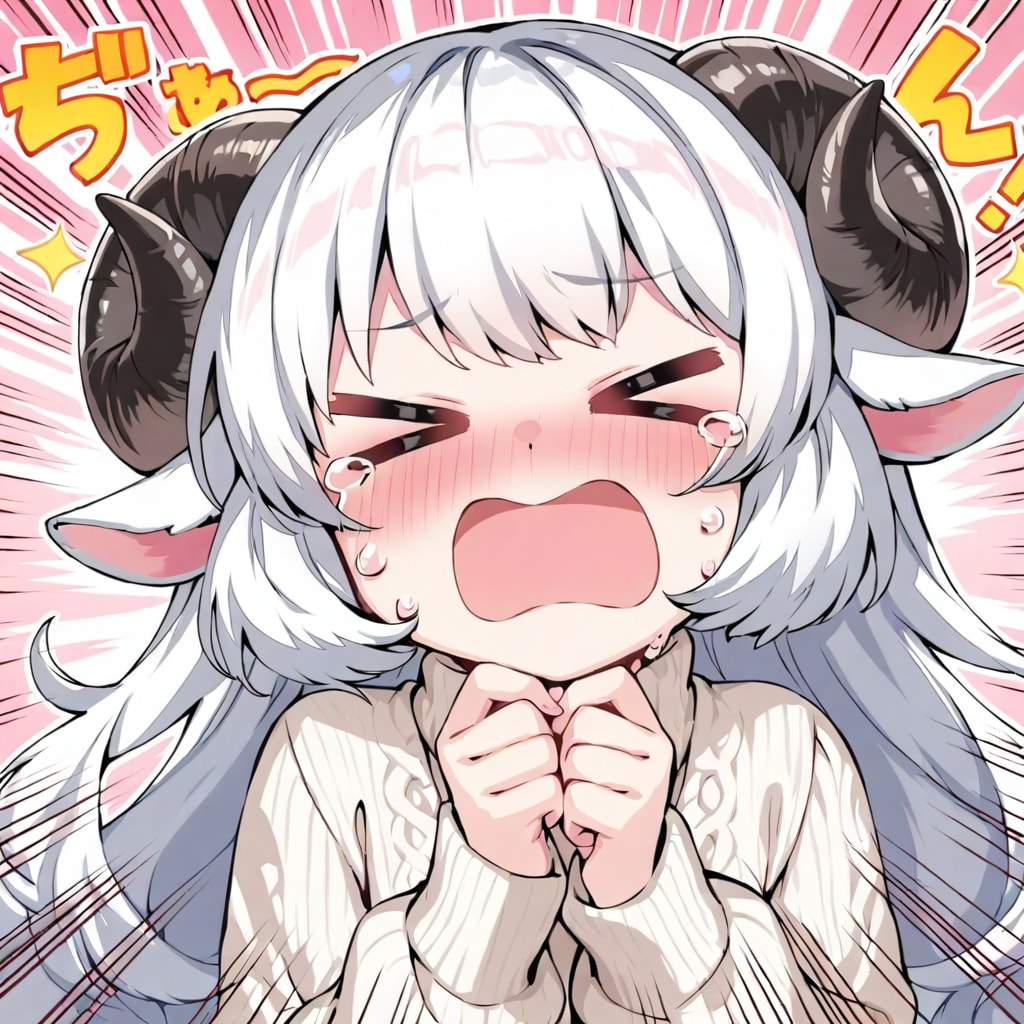 ねこさん！！ヒドイですぅ！！