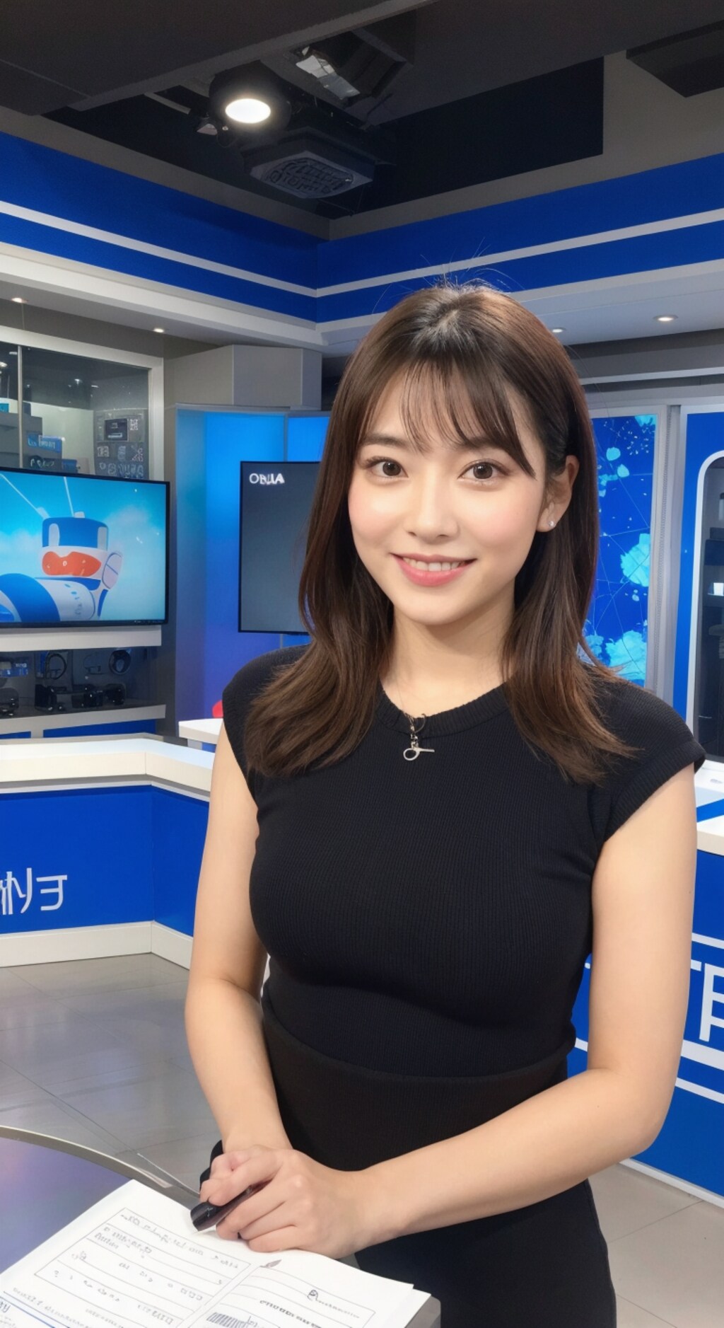 【女子アナ】本番もがんばります！！