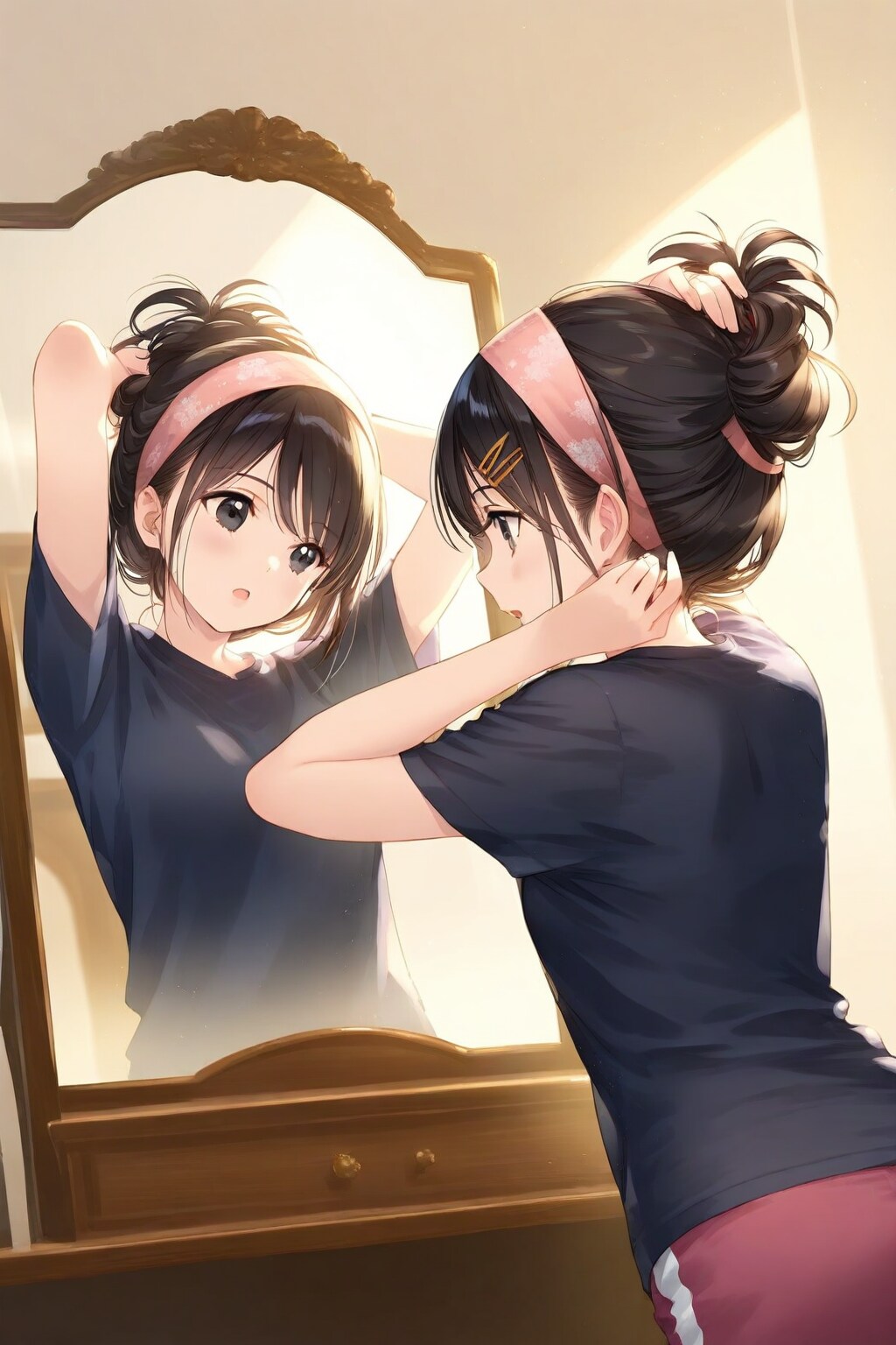 OLちゃんの朝の身支度✨