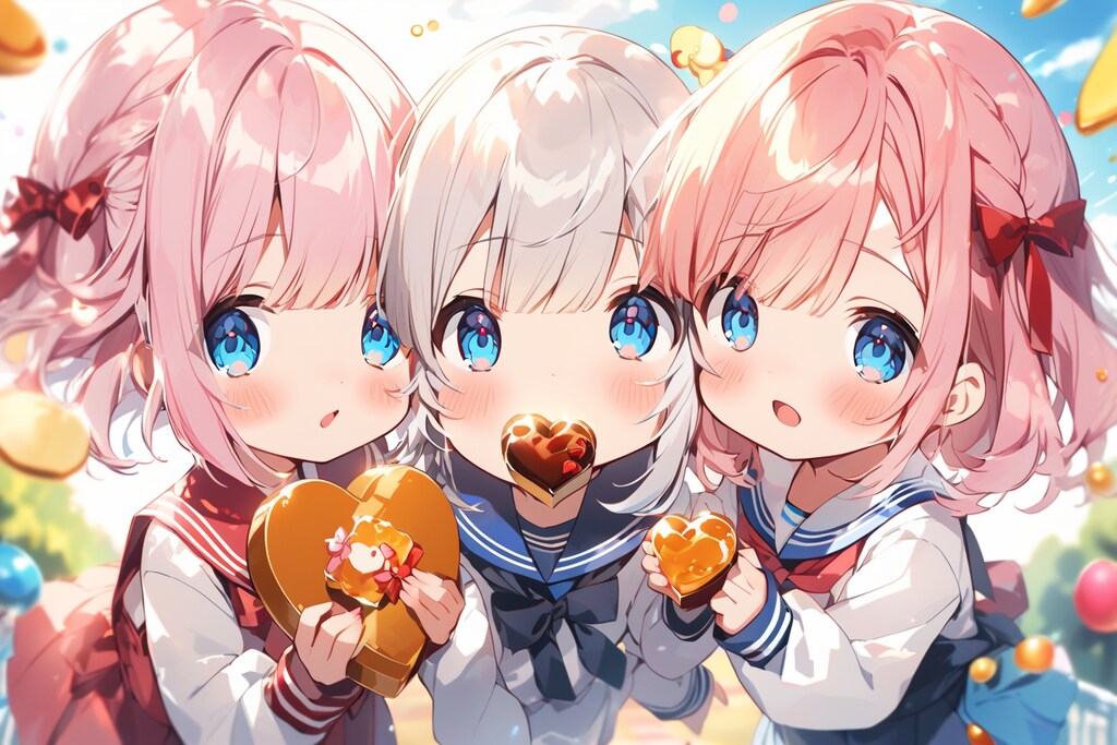 誰のチョコがいい？