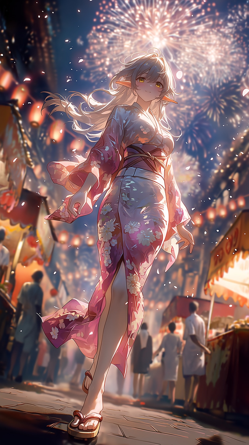 夏祭り | の人気AIイラスト・グラビア