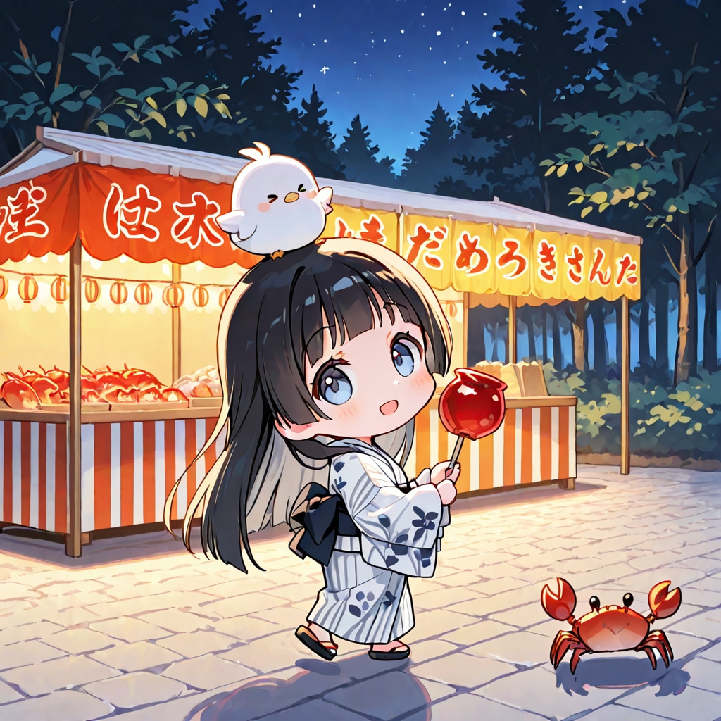おまつりだよ