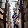 白狐お姉さん2085　人体機械化が進んだ世界② 10枚目