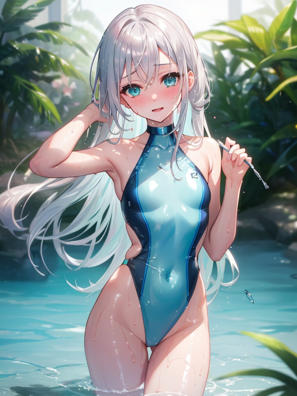 たまには大人っぽい黒も着ます。