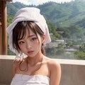 "温泉美女の誘い" 3枚目
