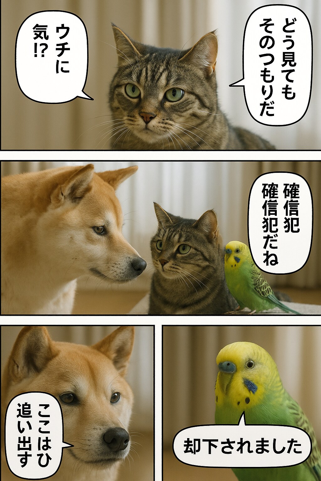 いぬとねこといんこ9