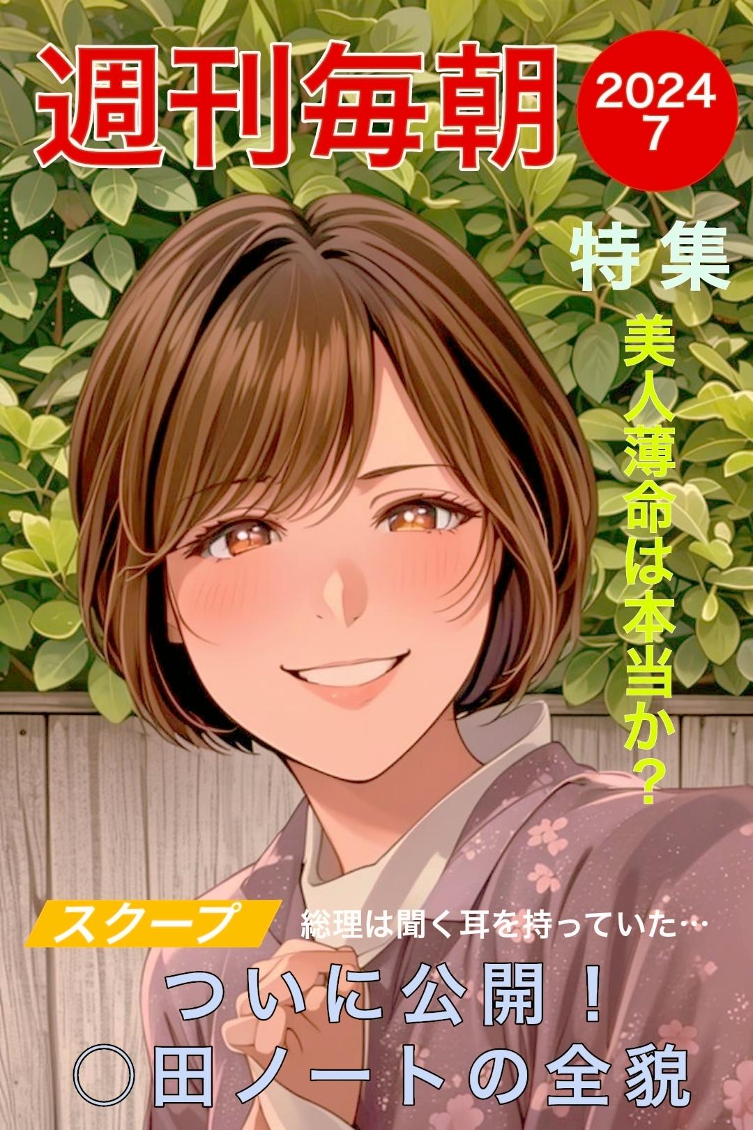 とある雑誌の表紙