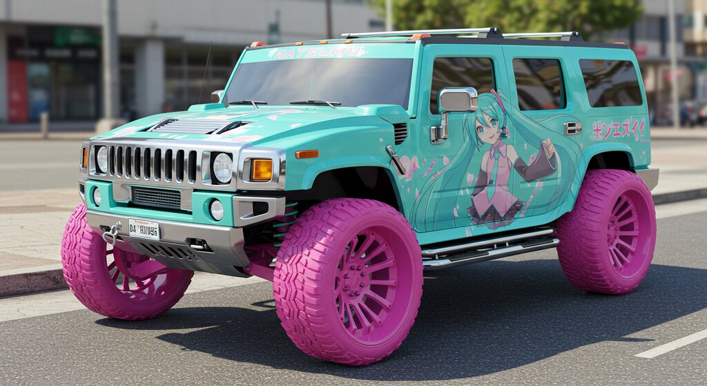 初音ミクカラーハマー