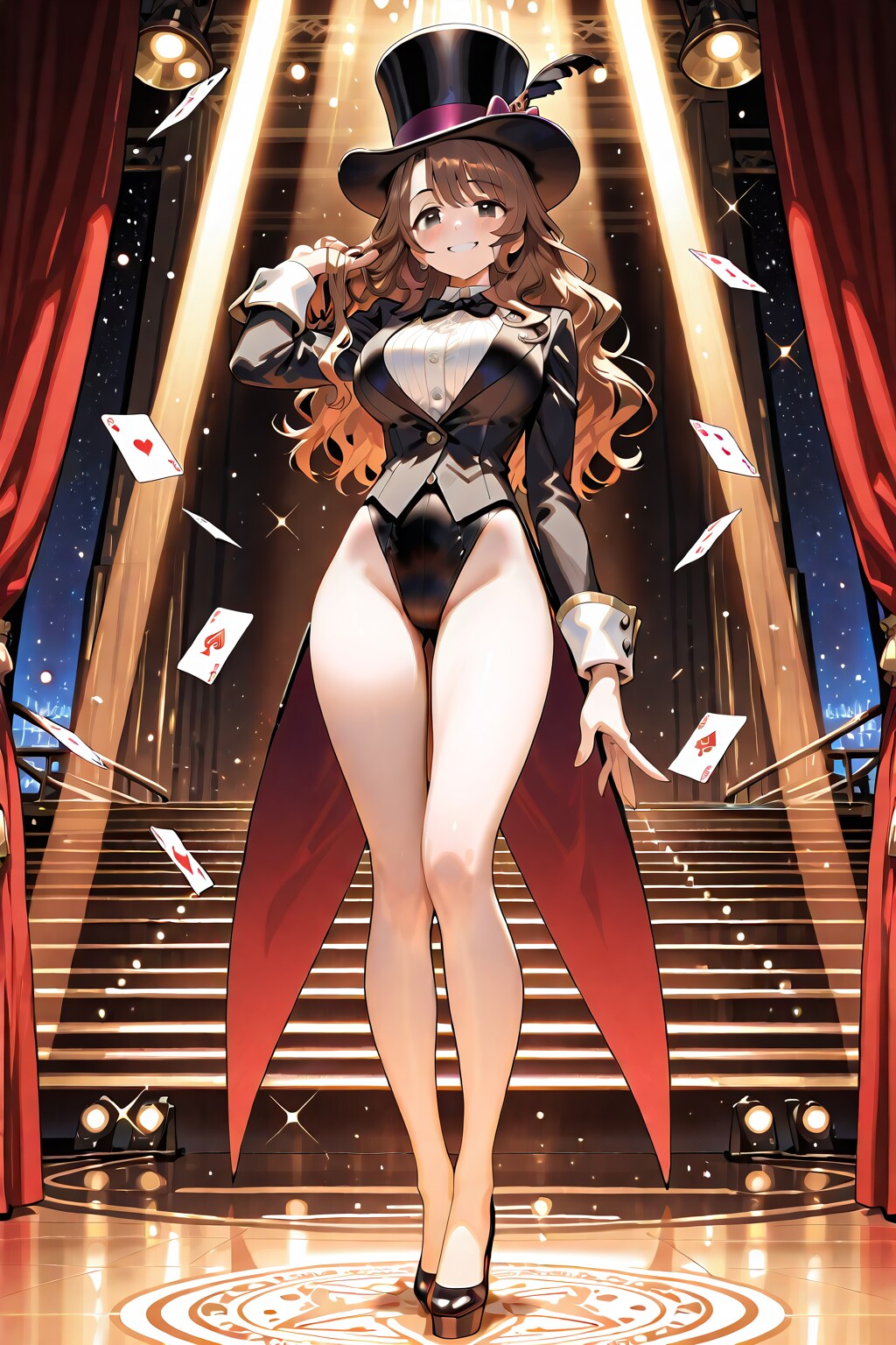 マジシャンになった亜寿沙先生