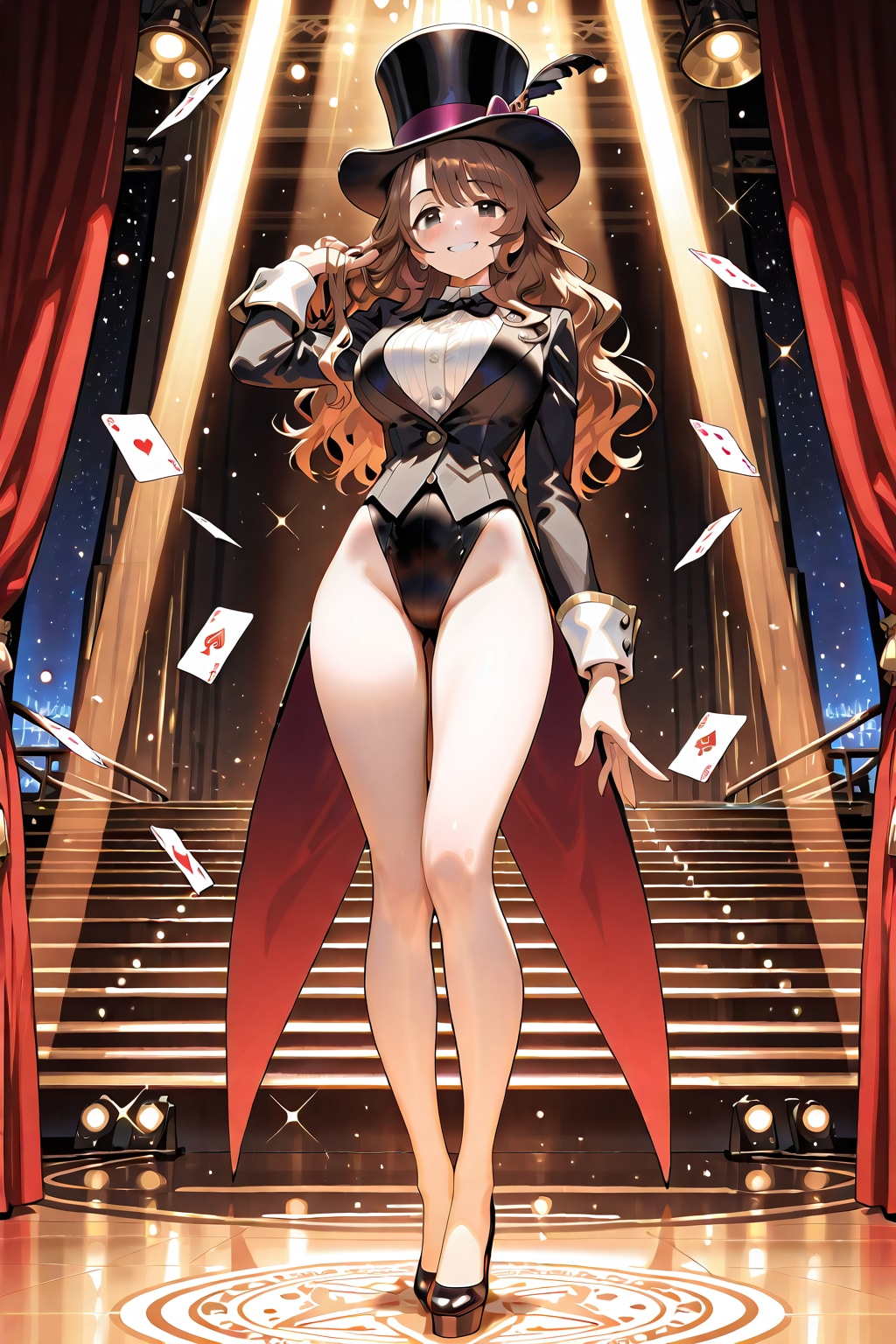 マジシャンになった亜寿沙先生
