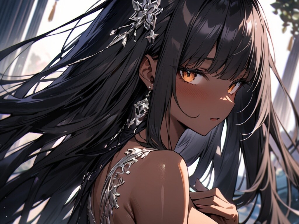 褐色