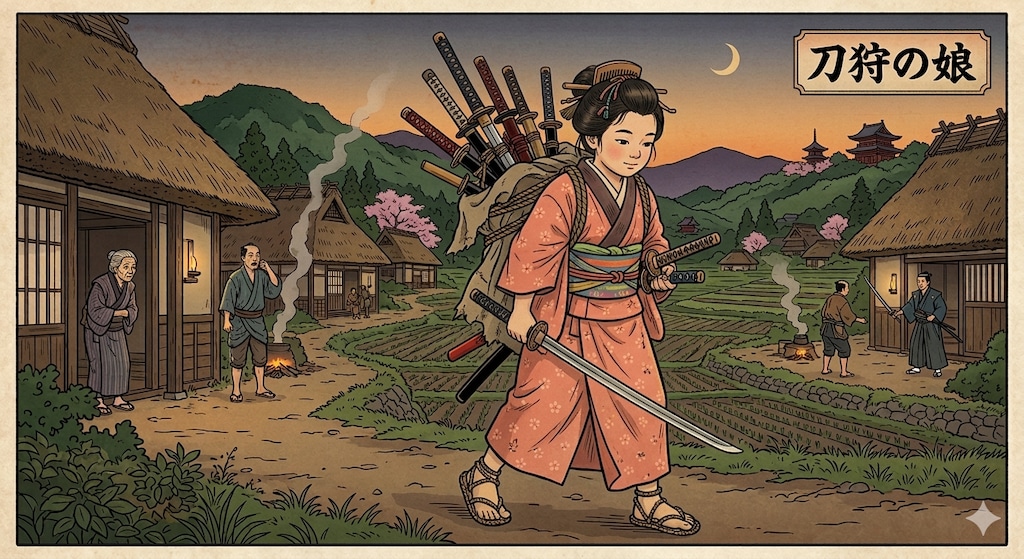 刀ガーリー(狩り)